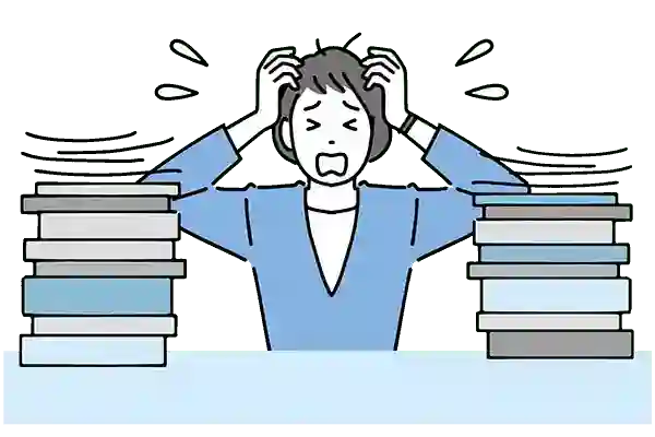 紙やエクセルでのデータ管理が非効率で煩雑