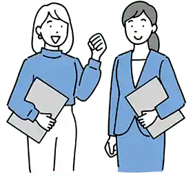 専用担当者によるサポート